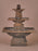 3-Tier Quadrate Fountain in Cast Stone - Fiore Stone 2066-FT3