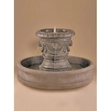 Classico Lion Fountain in Cast Stone - Fiore Stone 662-LF